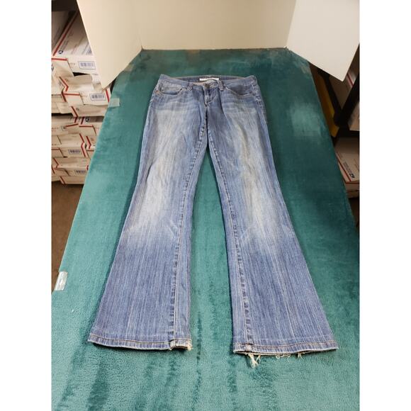 Joes Jeans Size 27 Womens Blue Pants Stretch Denim Mid Rise Honey Flared - Picture 1 of 12